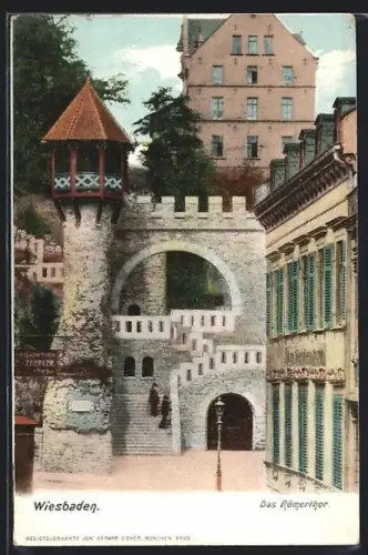 AK Wiesbaden, Römertor