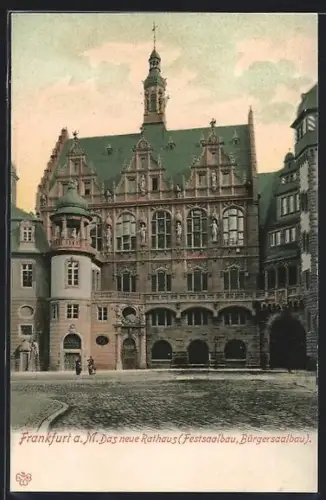 AK Alt-Frankfurt, Neues Rathaus, Festsaalbau, Bürgersaalbau