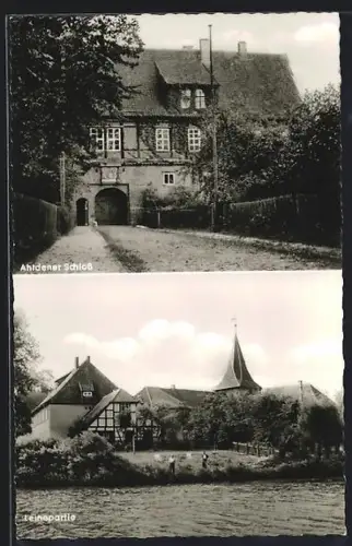 AK Ahlden, Schloss, Leinepartie