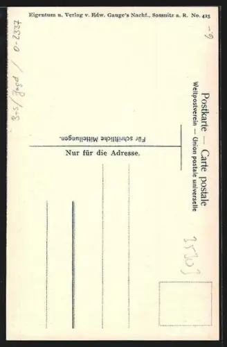 AK Binz a. Rügen, Jagdschloss in der Granitz