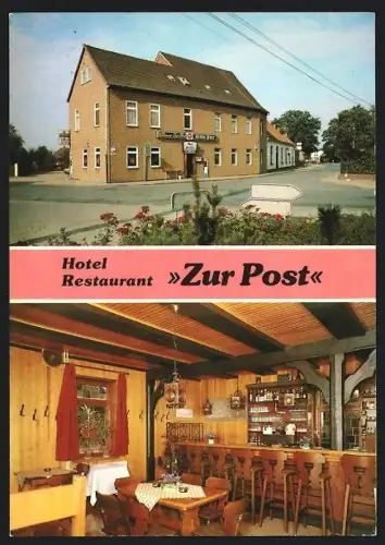 AK Twistringen, Hotel Restaurant Zur Post, Inh. M. Krug, Marktstrasse 72