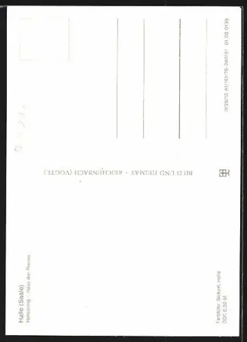 AK Halle /Saale, Hansering, Haus der Presse