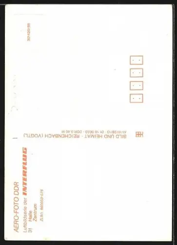 AK Halle / Saale, Luftaufnahme Stadtzentrum, Marktplatz, Roter Turm, Marktkirche