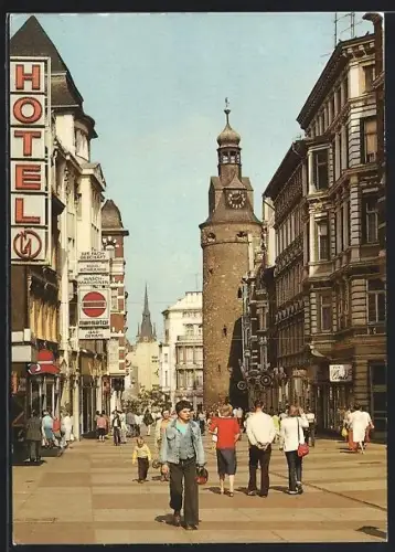 AK Halle /Saale, Klement-Gottwald-Strasse