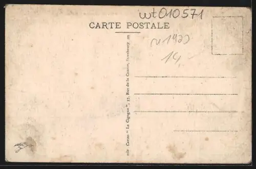 AK Kehl, Le Stade devant la Caserne Charlet