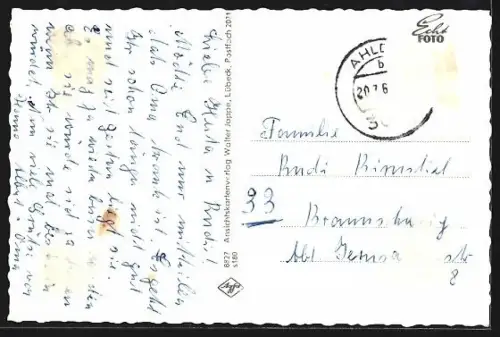 AK Ahlden /Aller, Jugendheim, Schule, Hauptstrasse