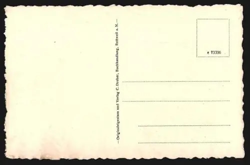 AK Rottweil a. N., Inneres der Heiligkreuzkirche