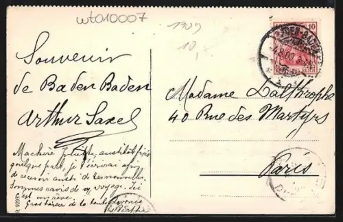 AK Baden-Baden, Landesbad, Totalansicht