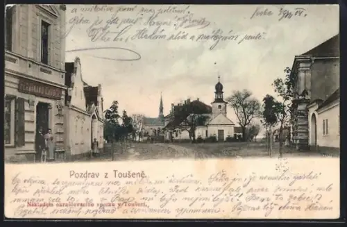 AK Lazne Tousen, Ulice, Ferdinand Chodera