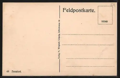 AK Somme-Py, Soldaten vor zerstörten Häusern, Feldzug 1914 /15