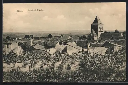 AK Berru, Total mit Kirche
