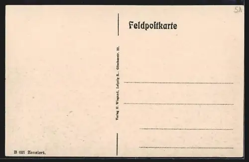 AK Somme-Py, In den Trümmern von Somme-Py