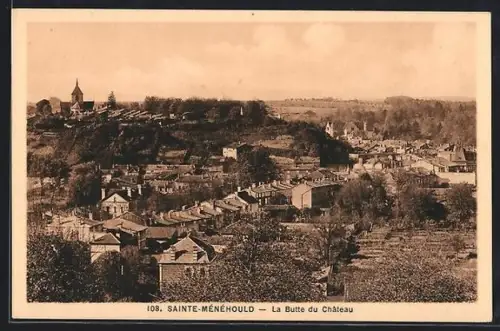 AK Sainte-Ménéhould, La Butte du Château