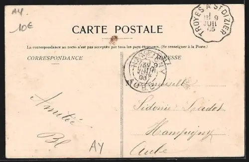 AK Ay /Vallée de la Marne, Panorama