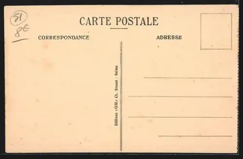 AK Verzenay /Champagne, Les Vendangeoirs Moet et Chandon