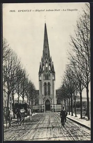 AK Épernay, Hôpital Auban-Moët, La Chapelle
