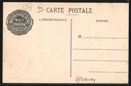 AK Épernay, Rincage des Bouteilles chez Moët et Chandon