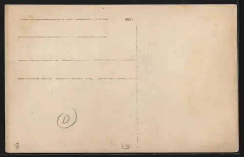 AK Bazancourt, Ruines de bâtiments après destruction