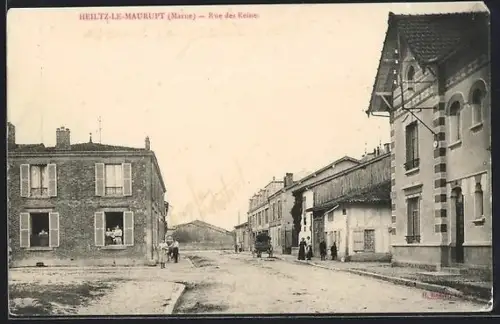 AK Heiltz-le-Maurupt /Marne, Rue des Reines