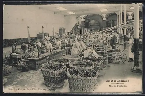 AK Épernay, Moët & Chandon, Mise en Bouteilles