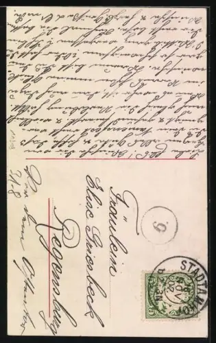 Foto-AK RPH SBW Nr. 531/32: Kleines Mädchen mit Notenheft