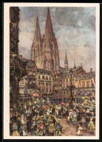 AK Kölner Karneval, Festumzug