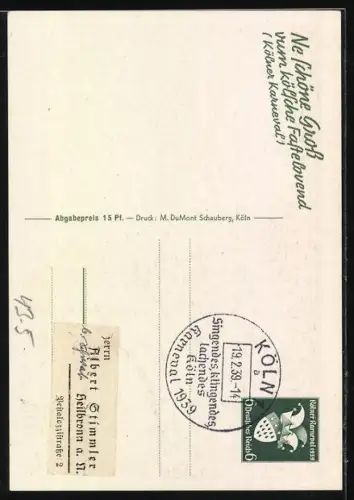 AK Kölner Karneval, Festumzug