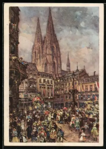 AK Kölner Karneval, Festumzug