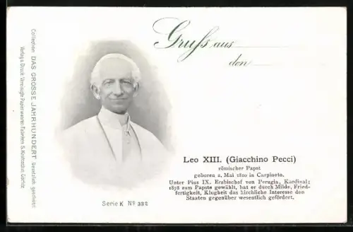 AK Porträt Dr. Theodor Mommsen, Professor der Alten Geschichte