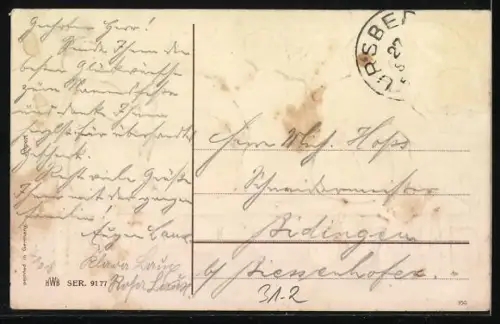 AK Kompagnie bläst die Festtagsmelodie zum Geburtstag