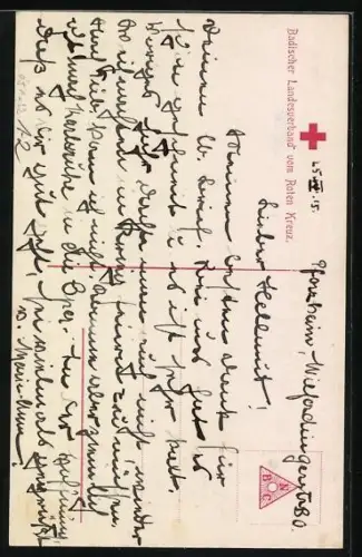 AK Grossherzog Friedrich von Baden posiert in Uniform mit Orden