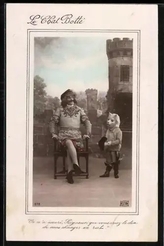 AK Le Chat Botte, Der gestiefelte Kater