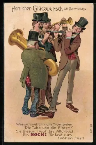 AK Kapelle bringt ein Ständchen zum Geburtstag