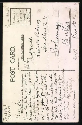 AK Mackay /Queensland, Tea, coffee and sugar grown at the State University