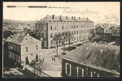 AK Belfort, Hôpital militaire et ses environs