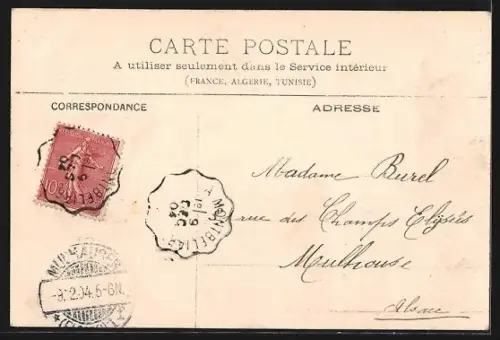 AK Belfort, La Caserne Vauban et le rempart le long de la rivière