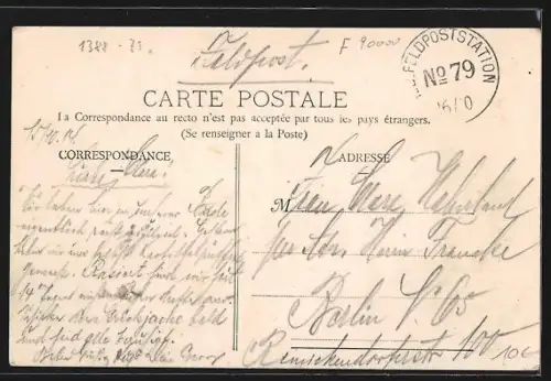 AK Belfort, Caserne Vauban, Artillerie et Génie