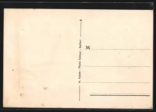 AK Belfort, Pont Carnot et bâtiments environnants
