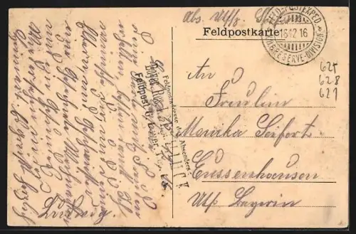 AK Givenchy, Une rue détruite