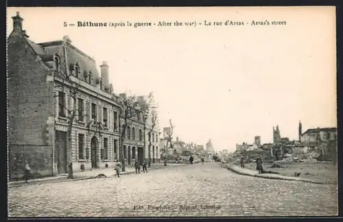AK Béthune, Après la guerre, La rue d`Arras