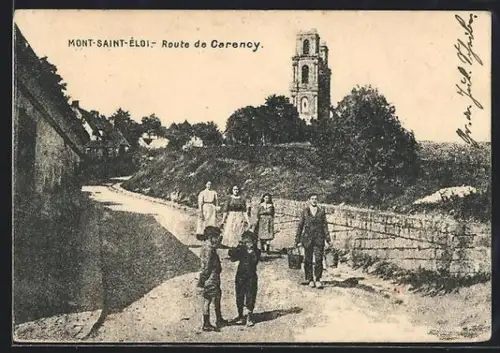 AK Mont Saint-Eloi, Route de Carency