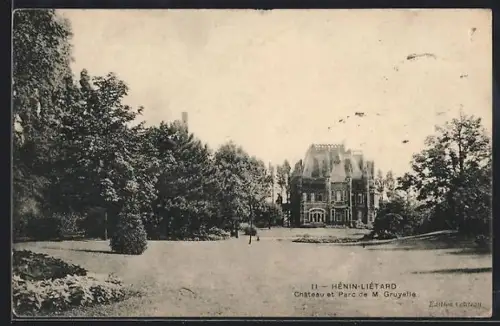 AK Hénin-Liétard, Château et Parc de M. Gruyella