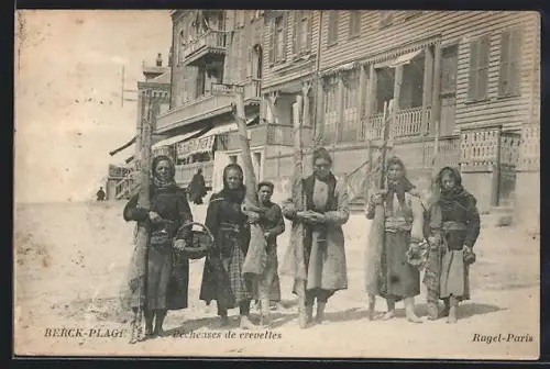 AK Berck-Plage, Pêcheuses de crevettes