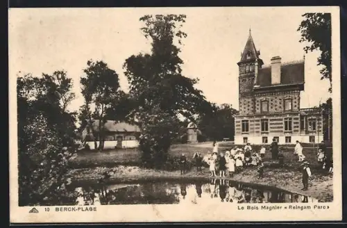 AK Berck-Plage, Le Bois Magnier Reingam Parc