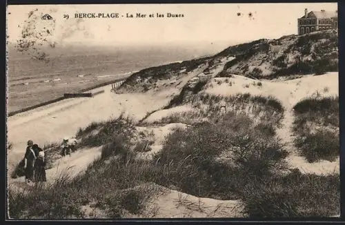 AK Berck-Plage, La Mer et les Dunes