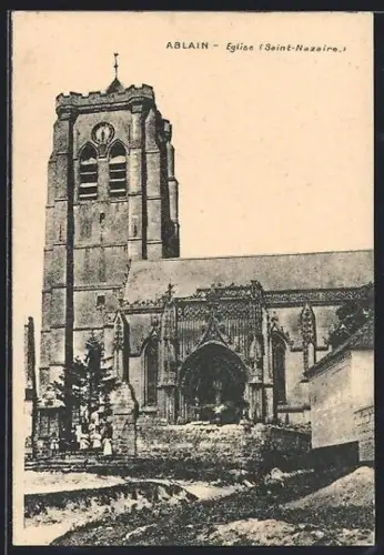 AK Ablain, Église Saint-Nazaire