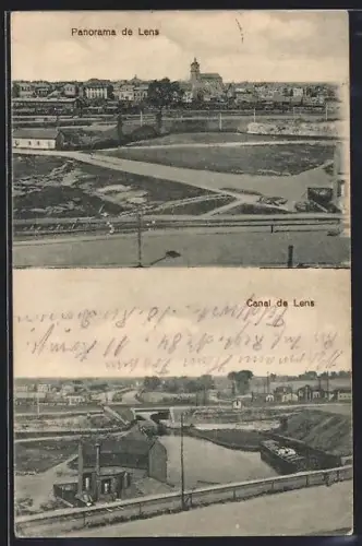 AK Lens, Panorama et Canal de Lens