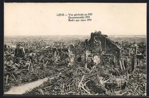 AK Lens, Vue générale en 1919