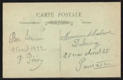 AK Bapaume /P.-de-C., La Rue de Péronne après la Guerre