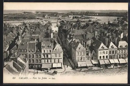 AK Calais, Vers les Jetées